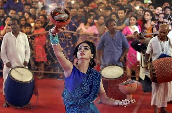 durga puja celebrations