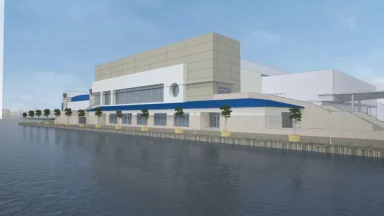 Rendering of convention center