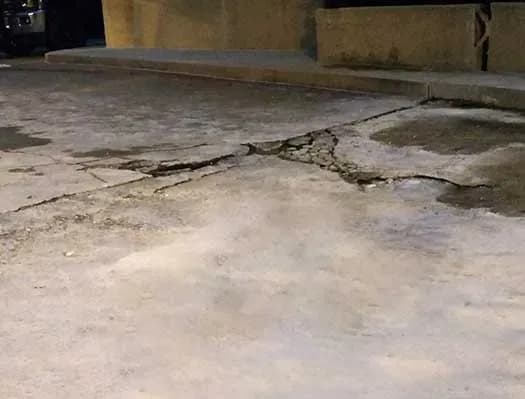 Dallas Fort Worth concrete collapsed floor