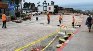 URETEK Technicians preparing for work in LaJolla