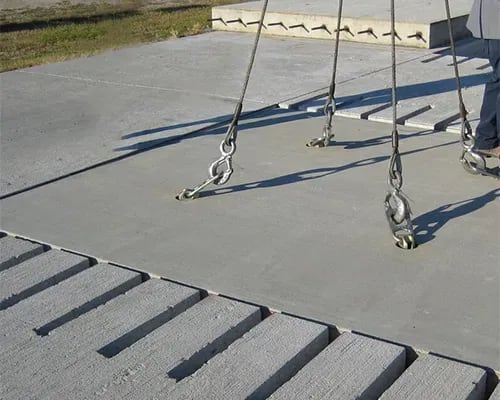 Airforce runway close up