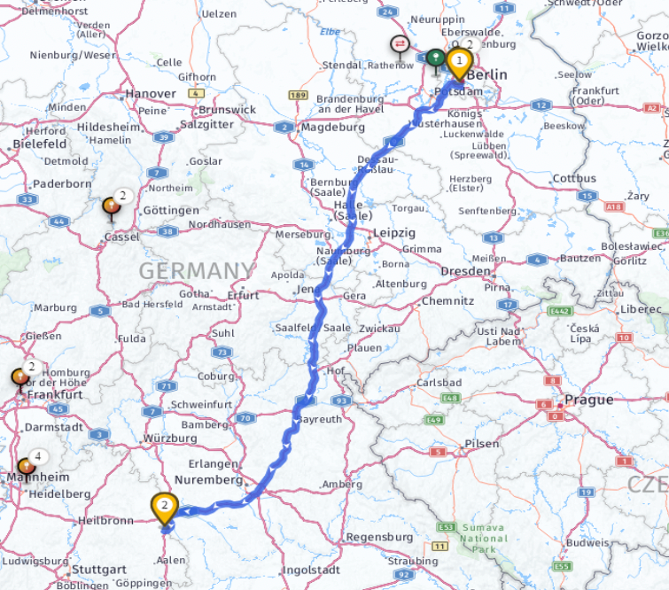 FTL route map generated using IMPARGO