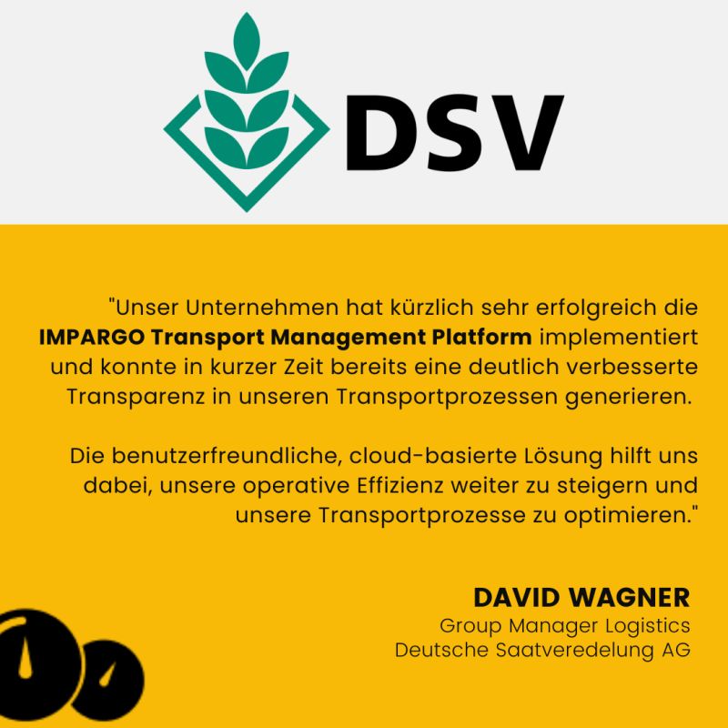 Testimonial from our client, DSV (Deutsche Saatveredelung AG), one of the leading plant breeding and seed companies in Germany.