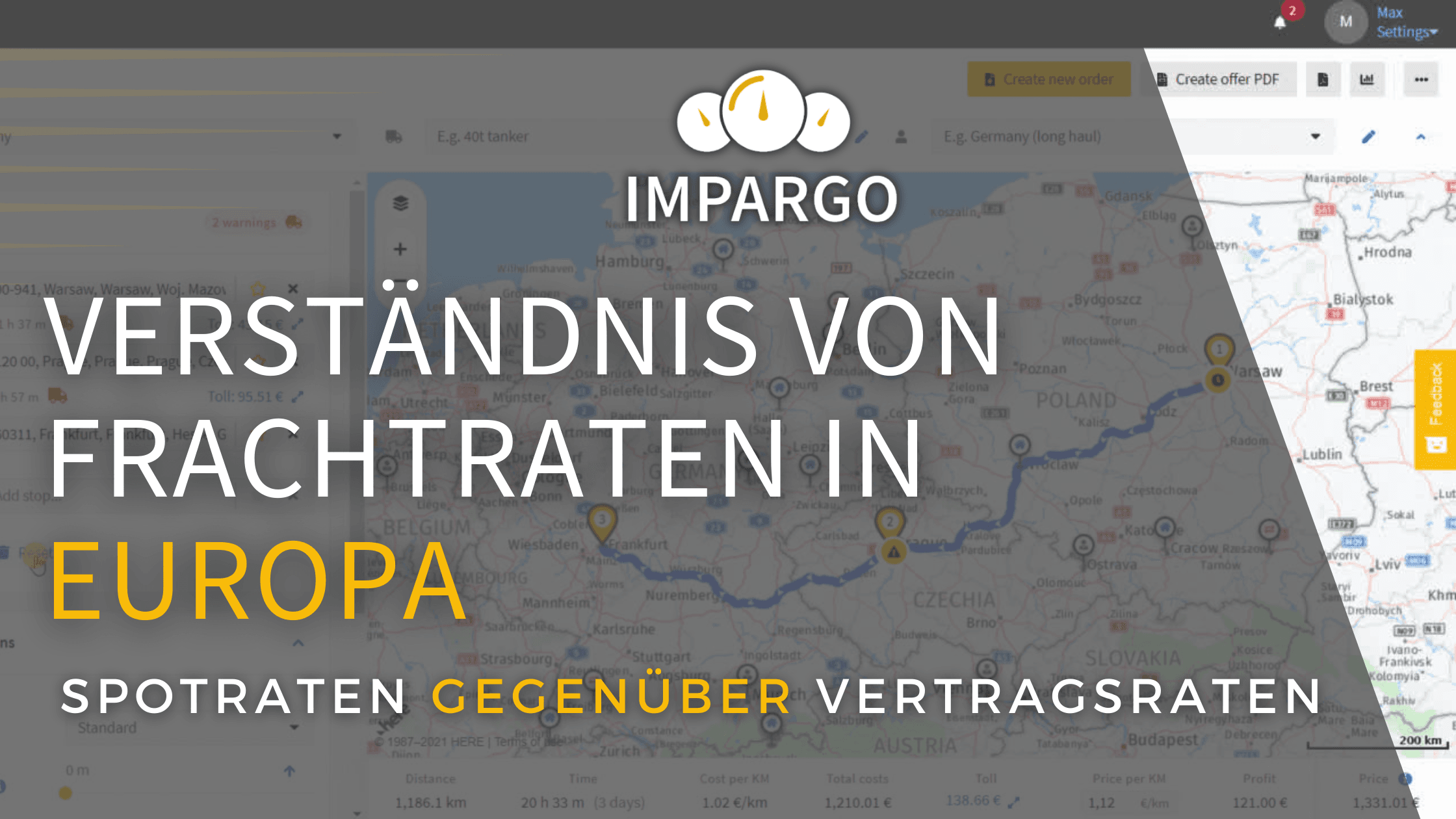 Straßengüterverkehr TMS Transportmanagementsystem