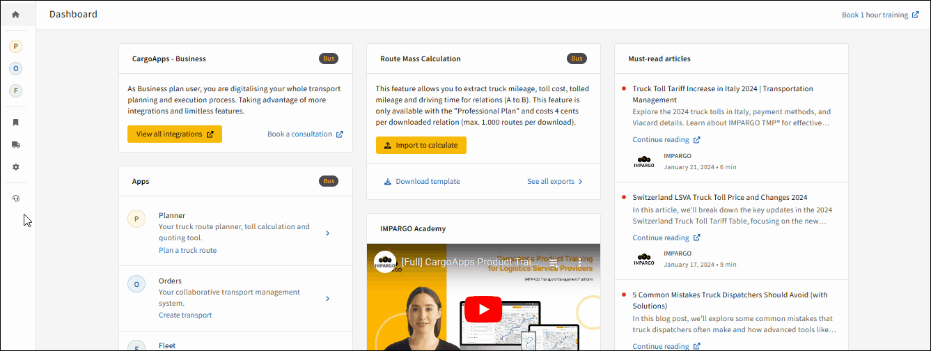 TMS LKW HGV Software