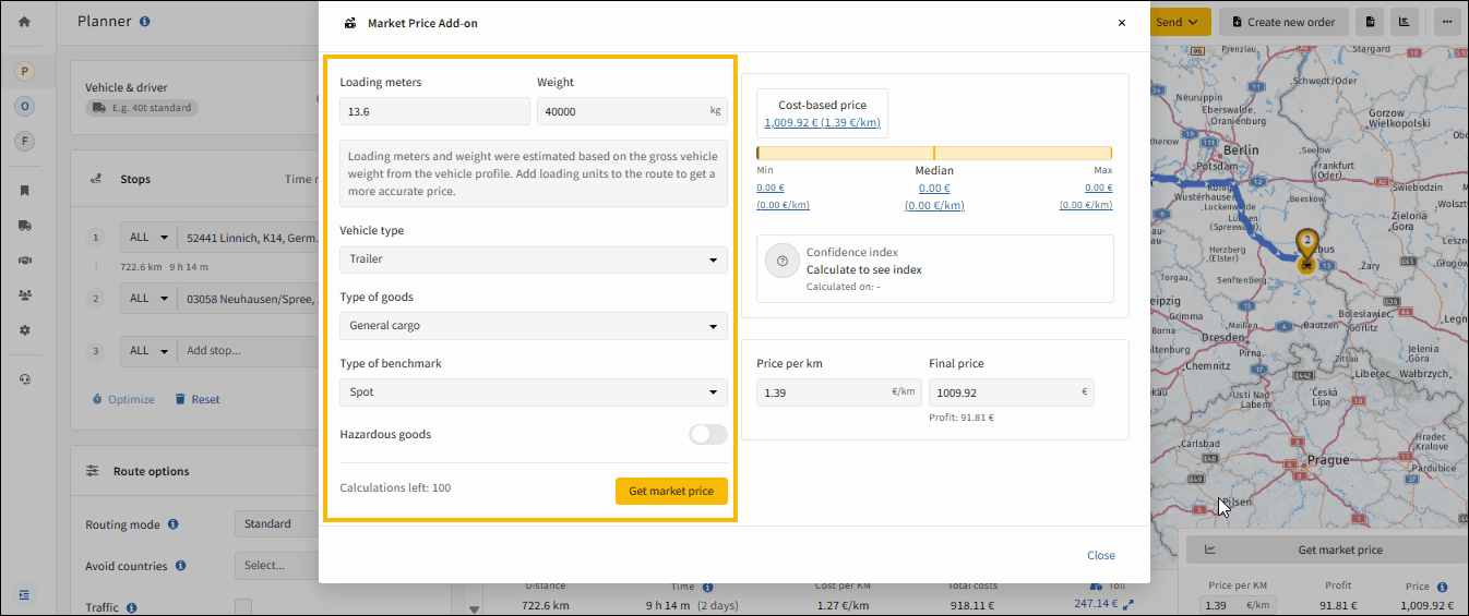 TMS LKW HGV Route Planner Software Market Price