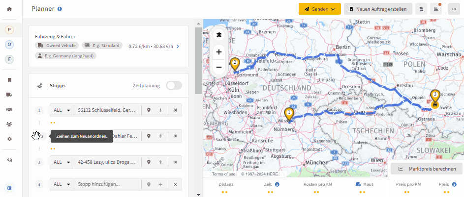 LKW routenplanung kostenlos