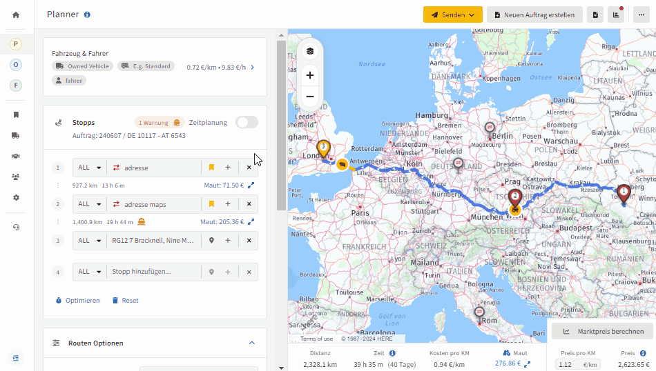 lkw routenplaner