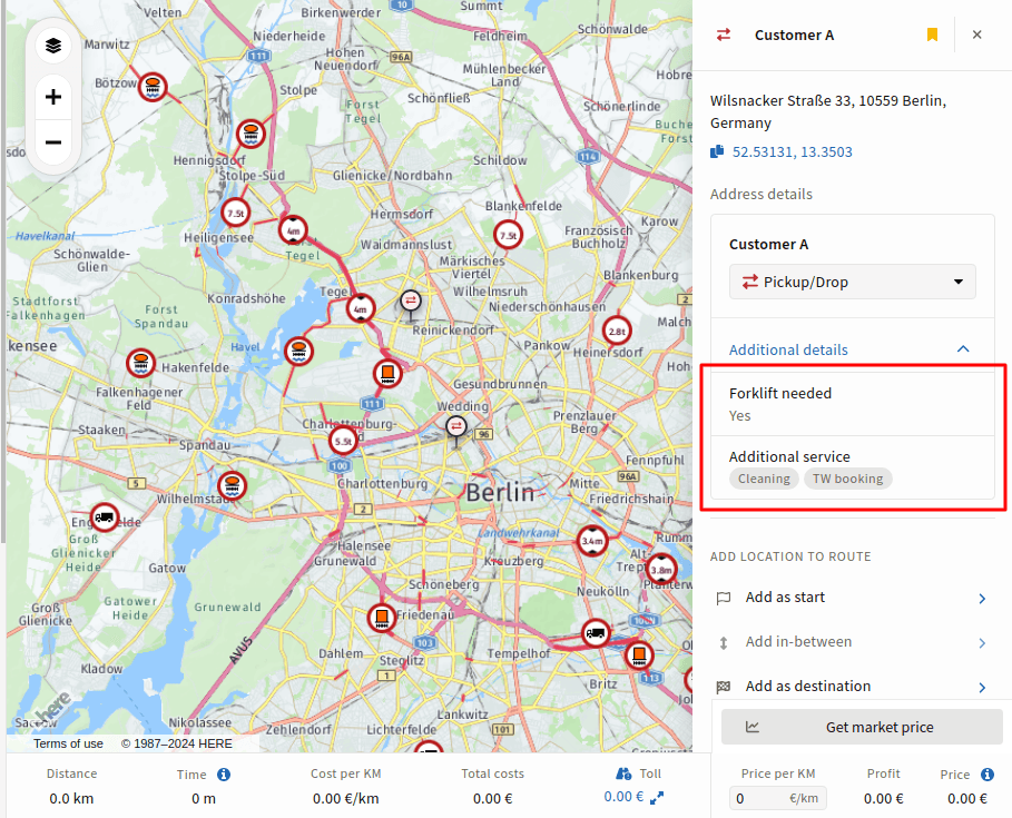tms with customizable fields