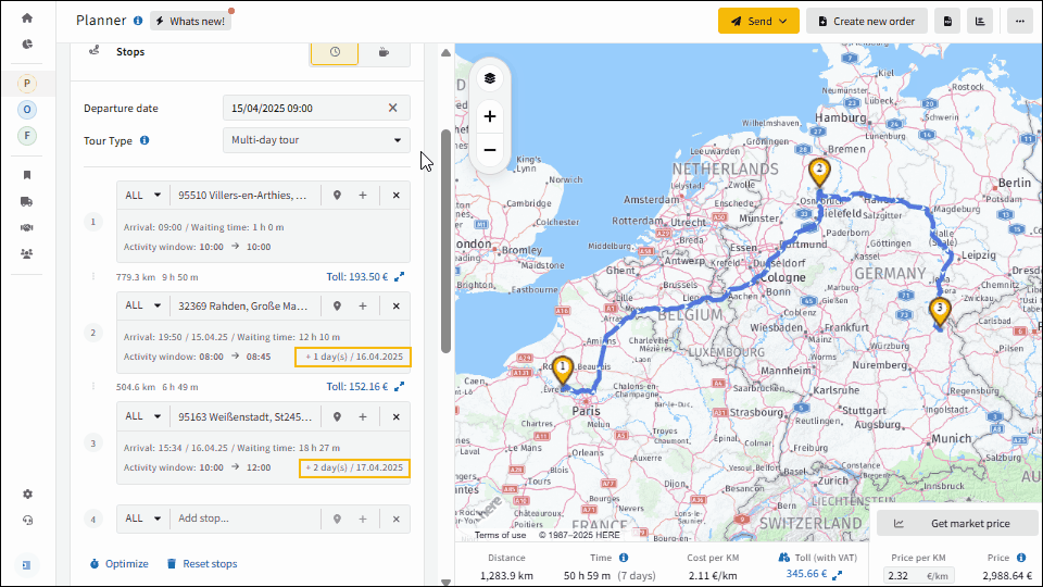 software for time scheduling for truck dispatchers