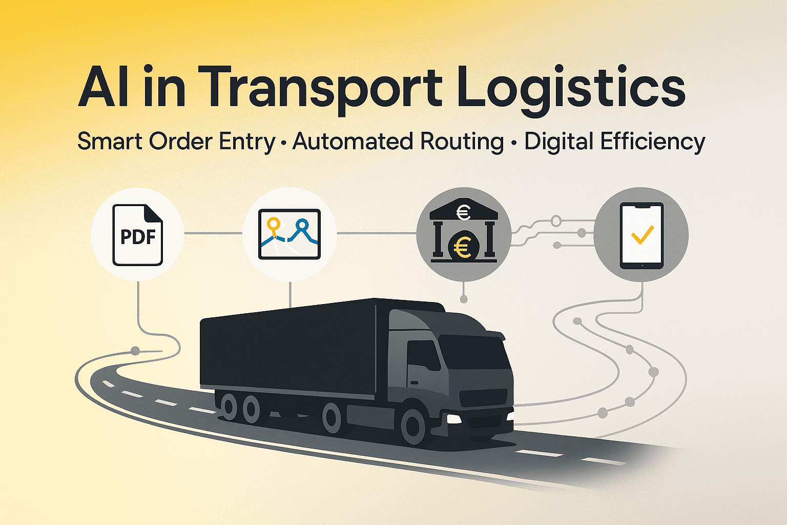 Sztuczna inteligencja w logistyce – platforma TMS dla firm transportowych