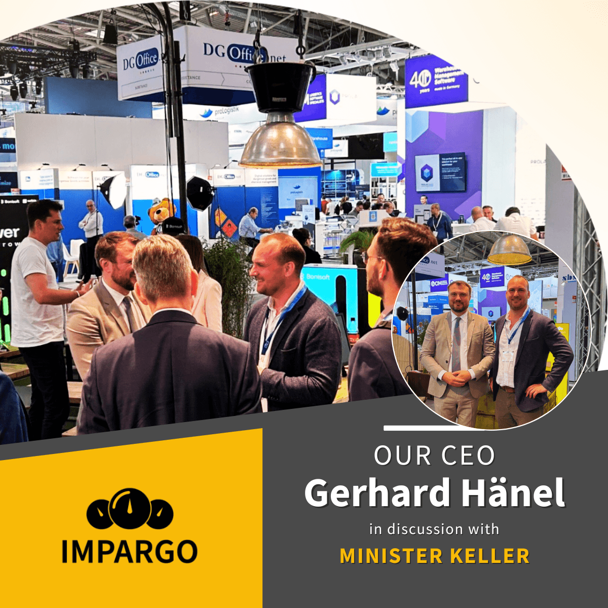 IMPARGO CEO meets minister at transport logistic 2025