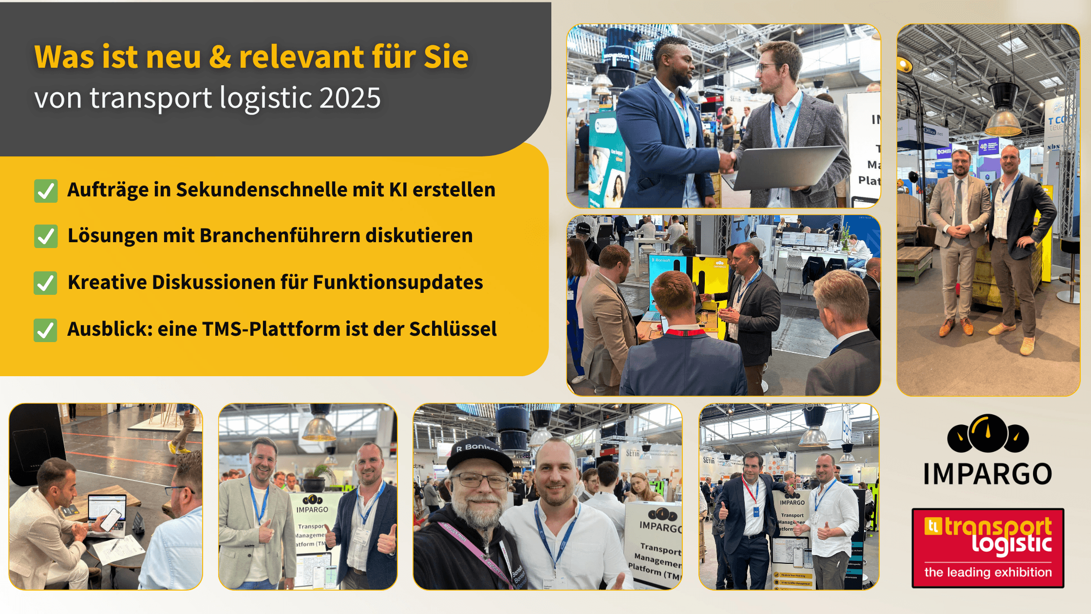 IMPARGO auf der transport logistic 2025 highlights