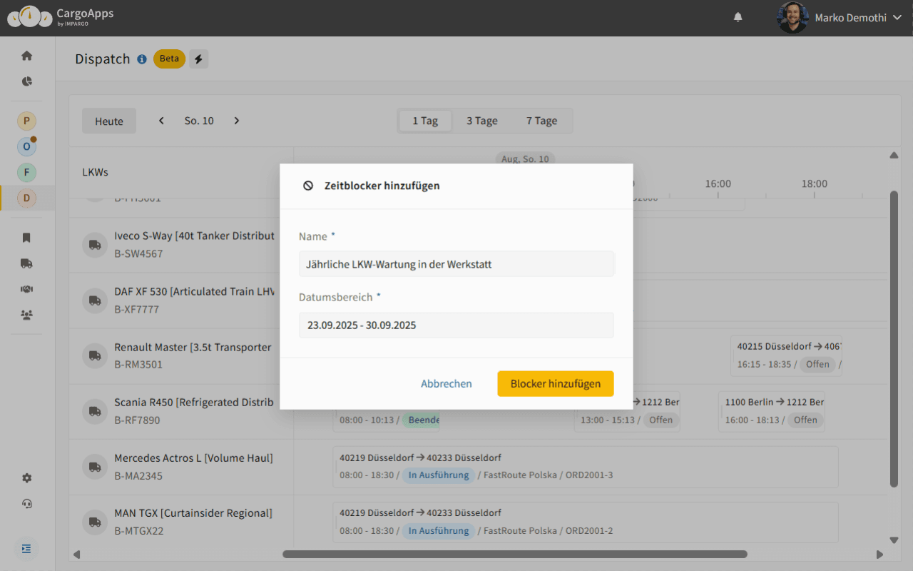 Verfügbarkeiten mit Zeitblockern planen