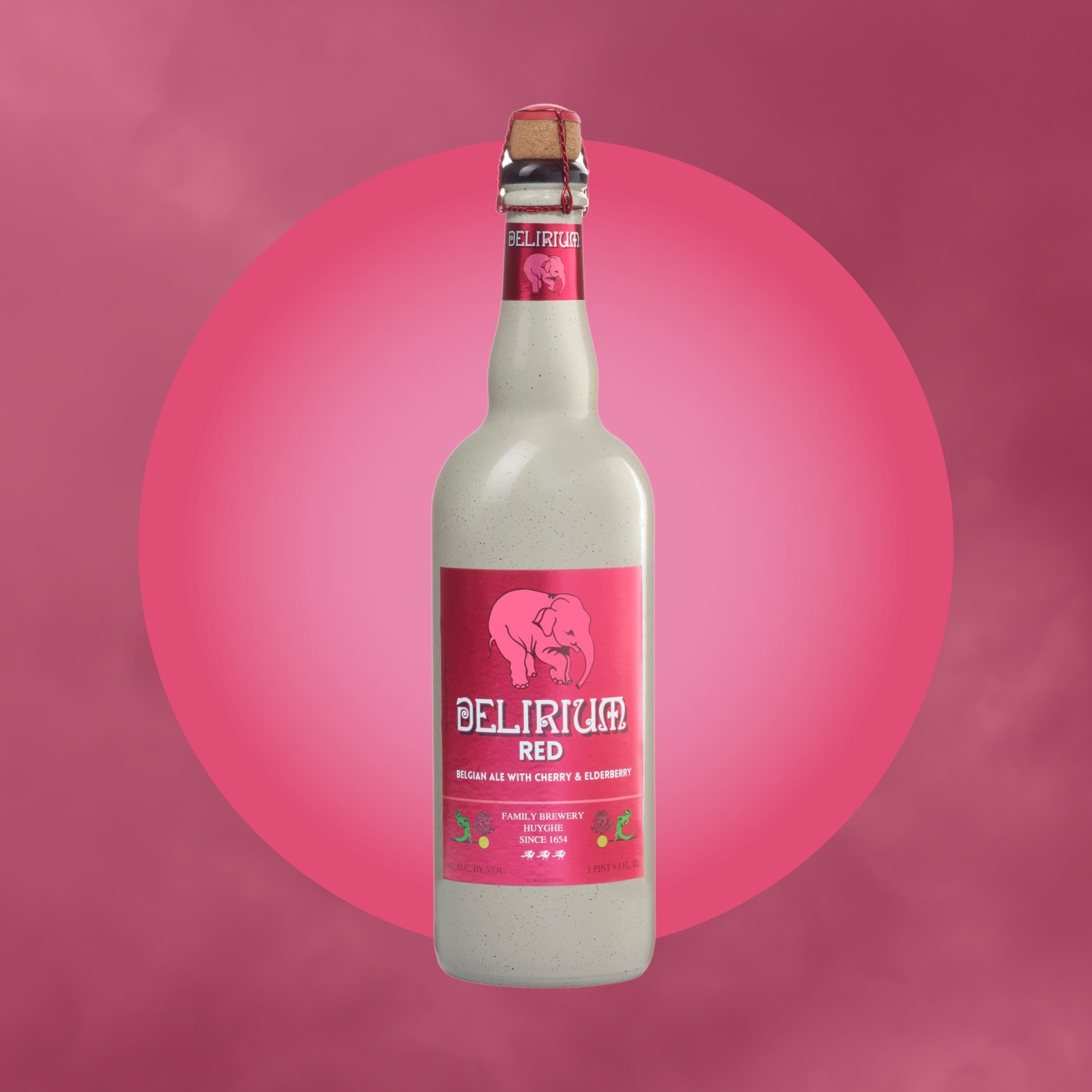 Cerveza Belga Delirium Red Botella 750 ml