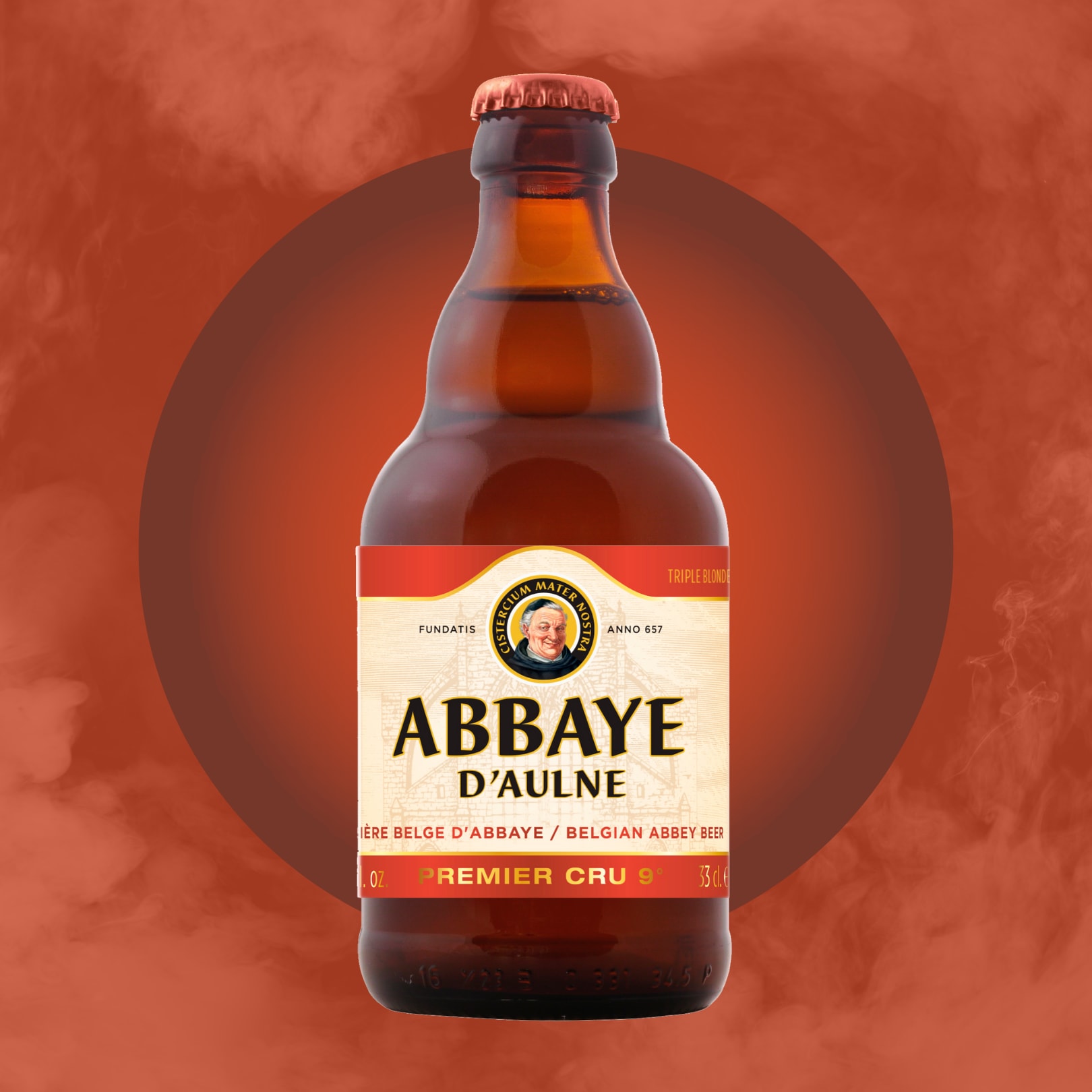 Cerveza Belga Abbaye D´ Aulne Premier Cru 9º Botella 330ml