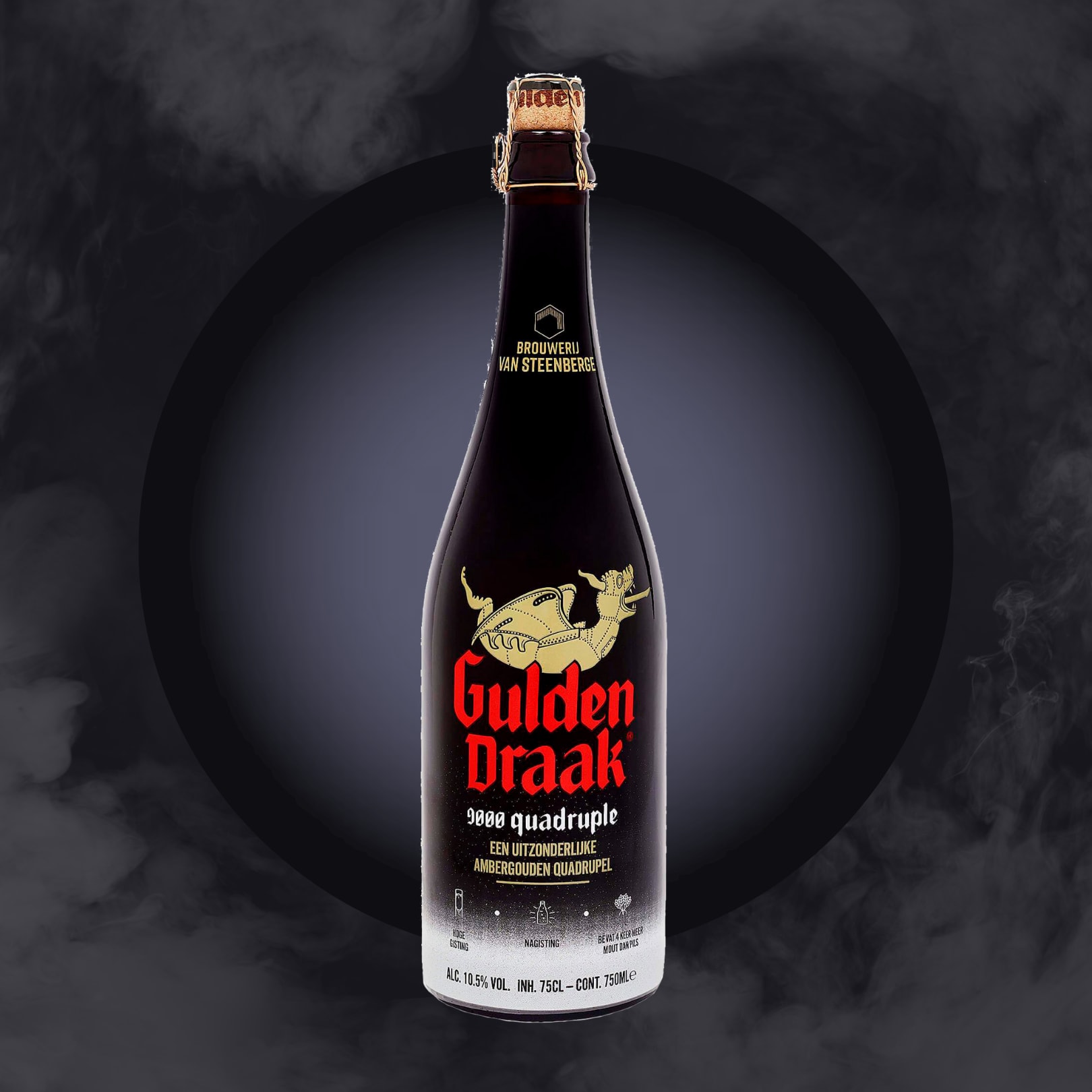 Cerveza Gulden Draak Quadruple 9000 Botella 750ml