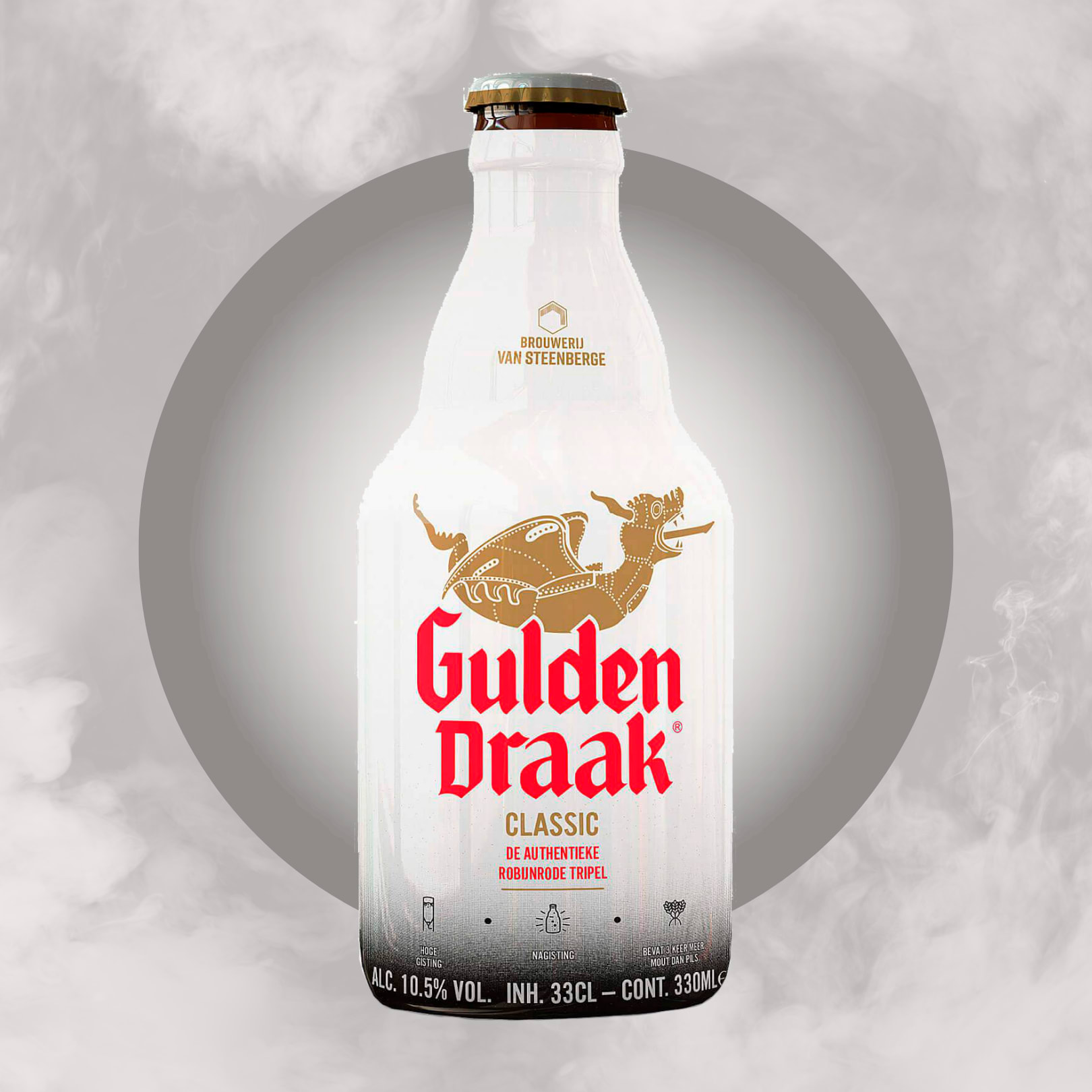 Combo Cerveza Gulden Draak 2 cervezas 330ml + Copa - Imagen 3
