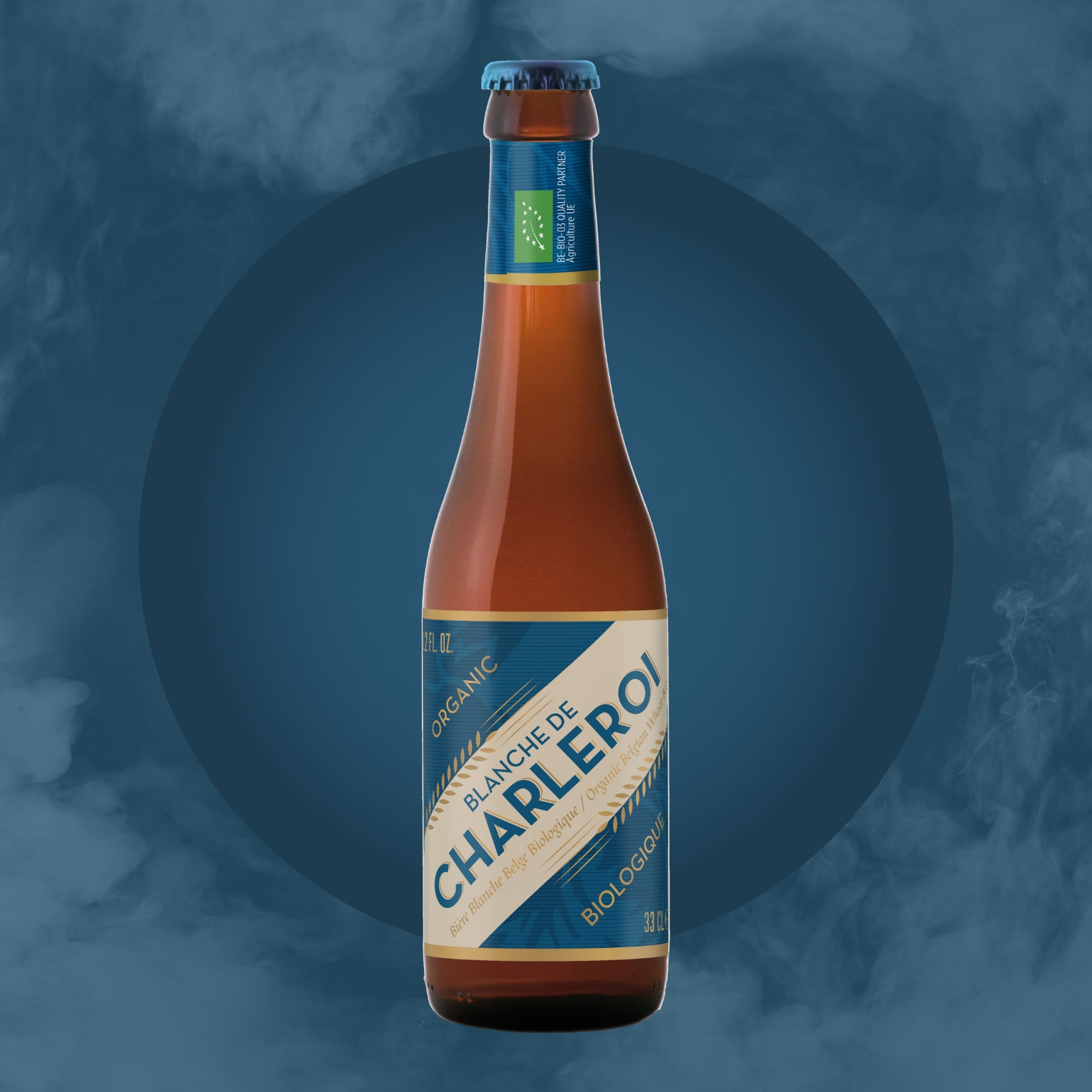 Cerveza Belga Blanche de Charleroi Botella 330ml