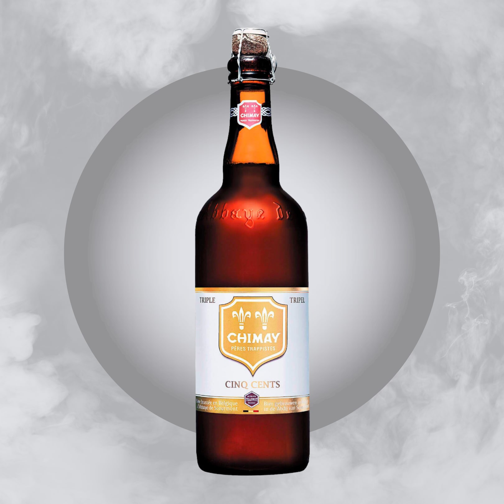 Cerveza Belga Chimay Triple Blanca Botella 750 ml