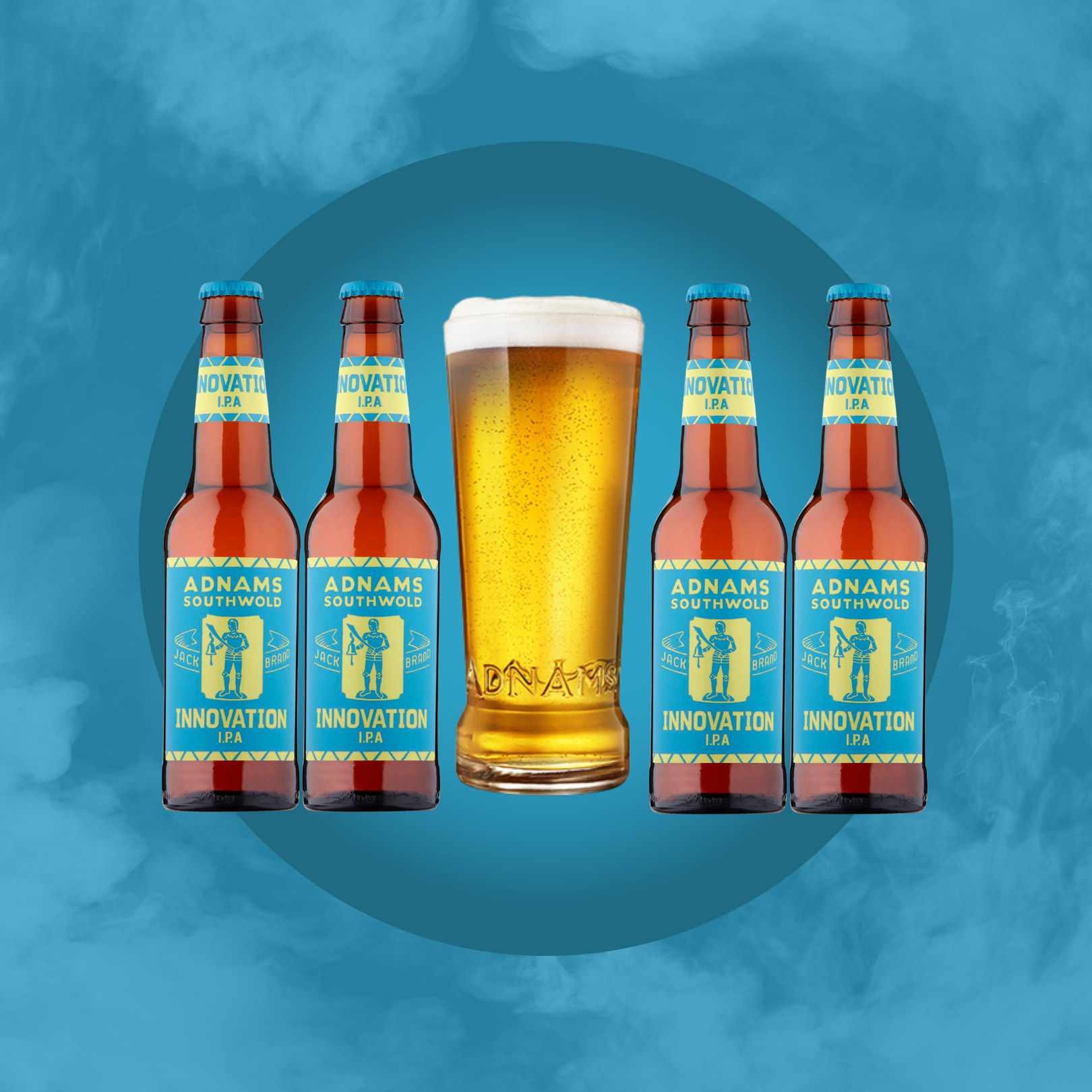 Combo Cerveza Adnams Innovation IPA + Vaso