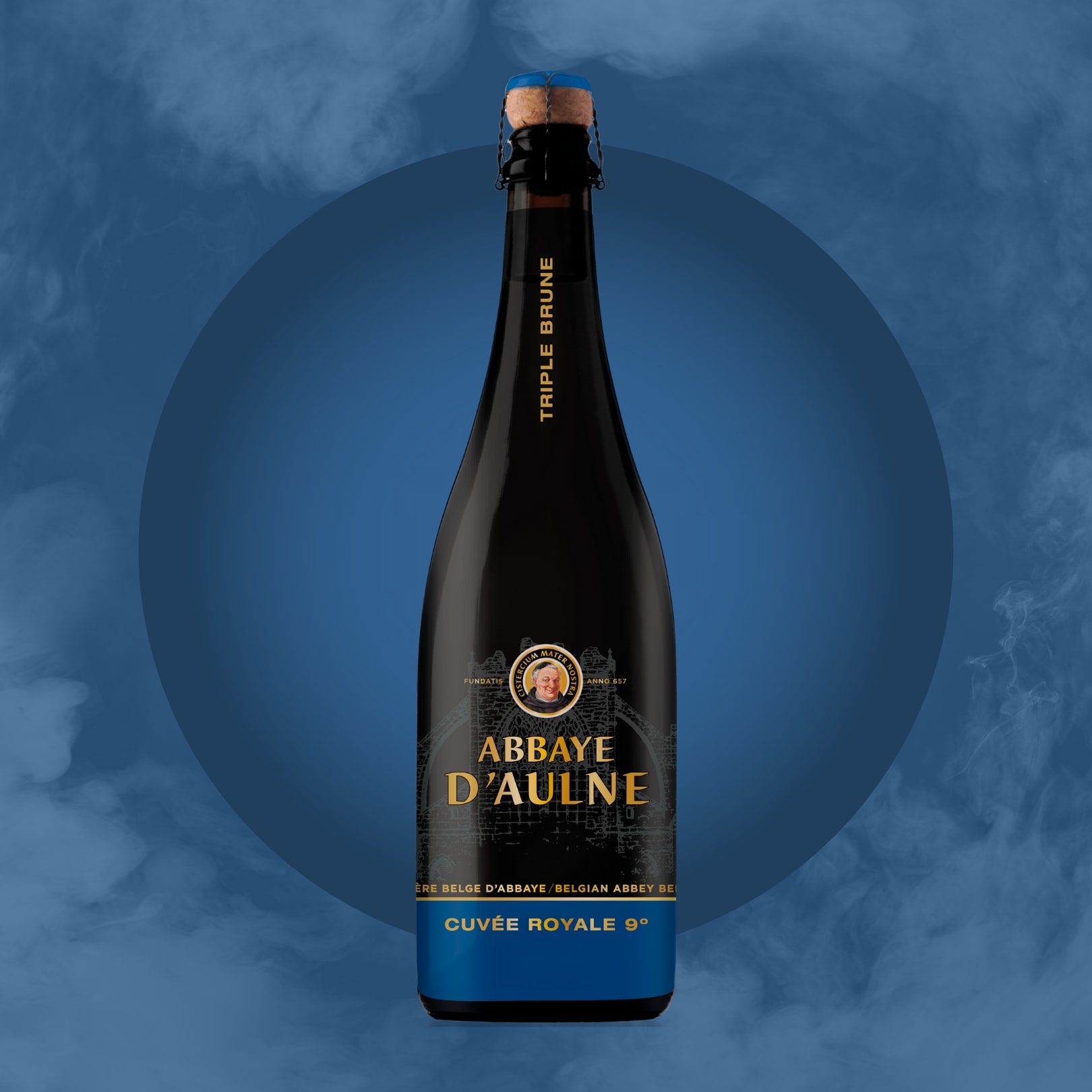 Cerveza Belga Abbaye D´ Aulne Cuvée Royale 9º Botella 750 ml
