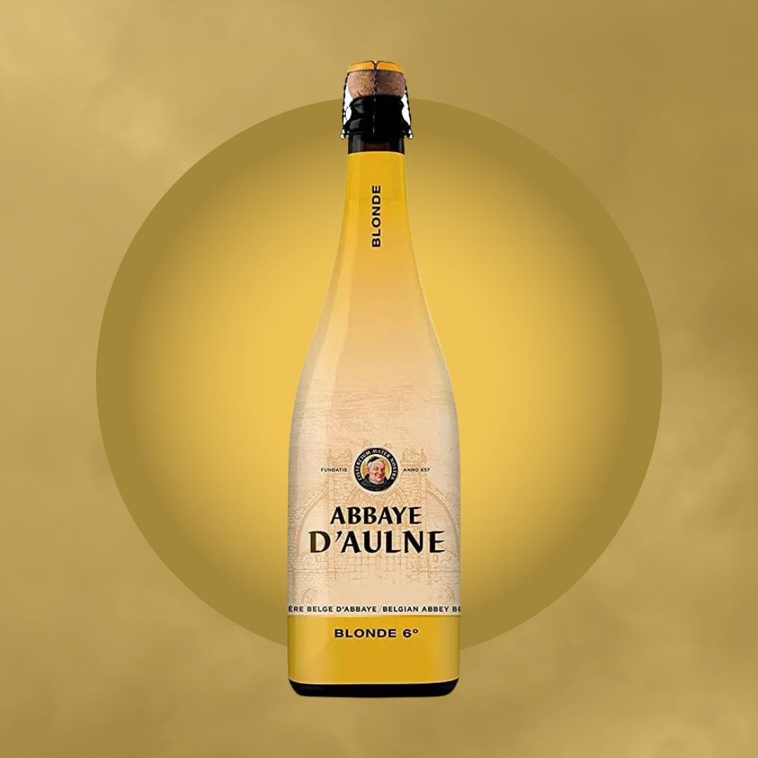 Cerveza Belga Abbaye D'Aulne Blonde 6° Botella 750ml