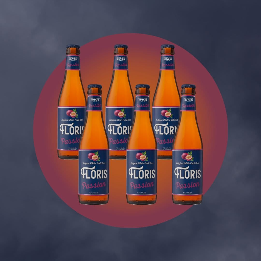 Cerveza Belga Floris Passion Botella 330 ml - Imagen 2