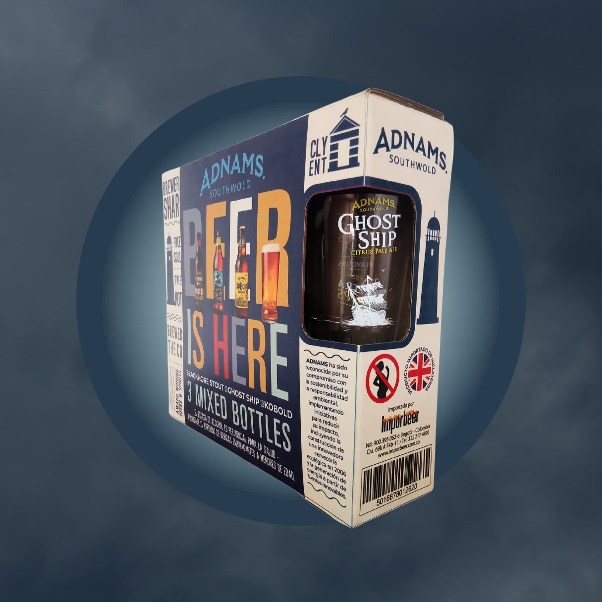 Combo Cerveza Adnams + Vaso