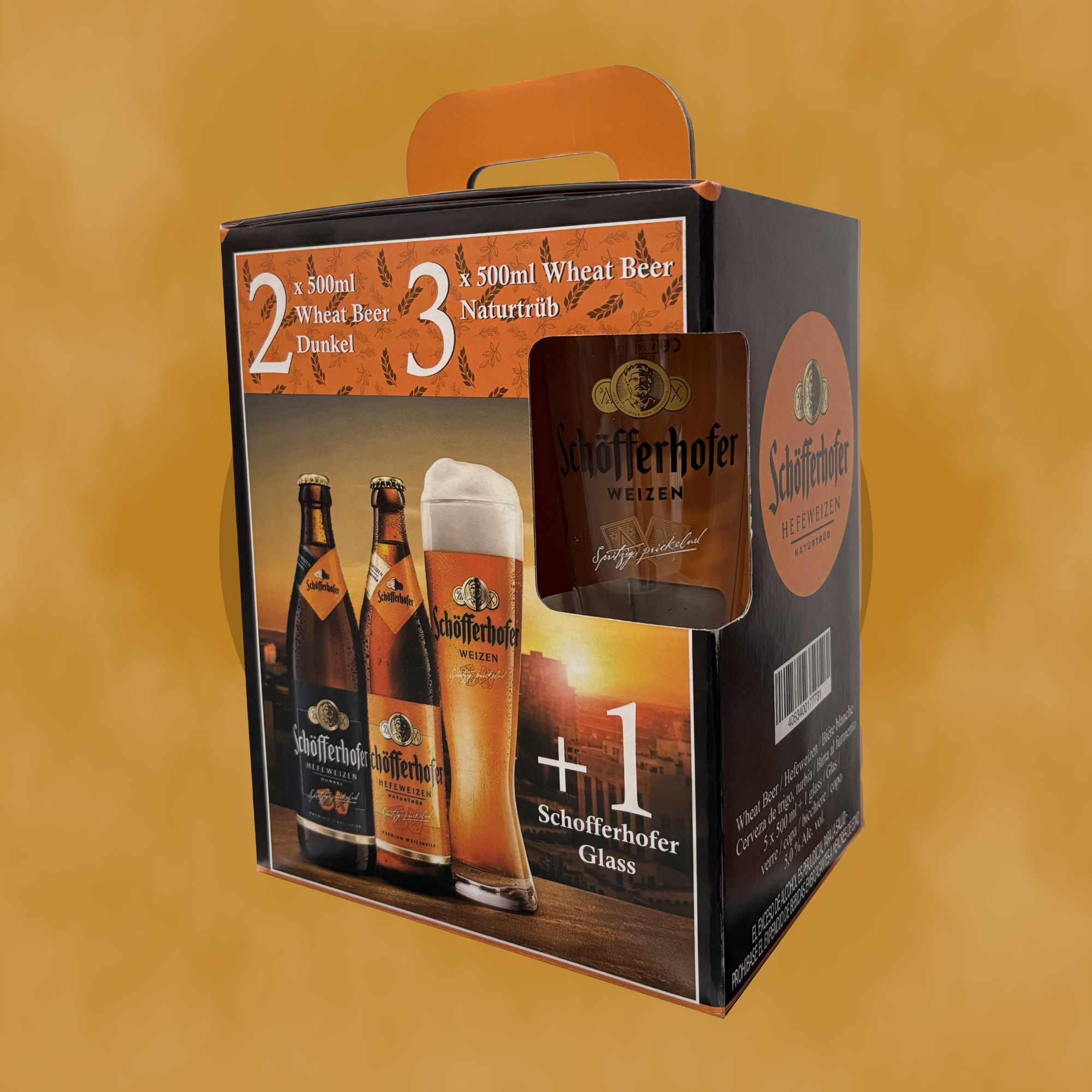 Combo Cerveza Schofferhofer Vaso