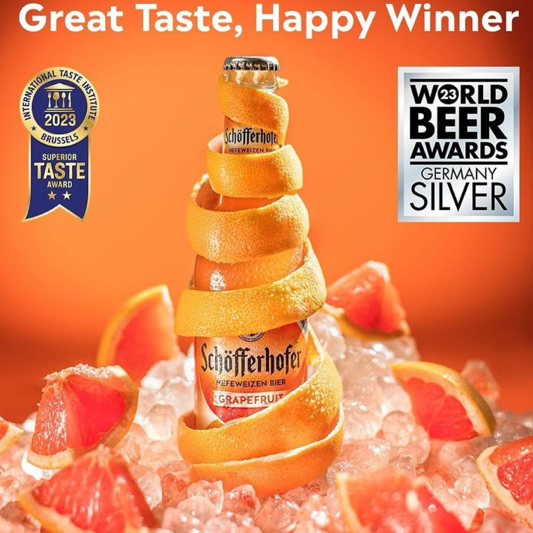 Combo Cerveza Shöfferhofer Grapefruit 330 + Vaso - Imagen 2