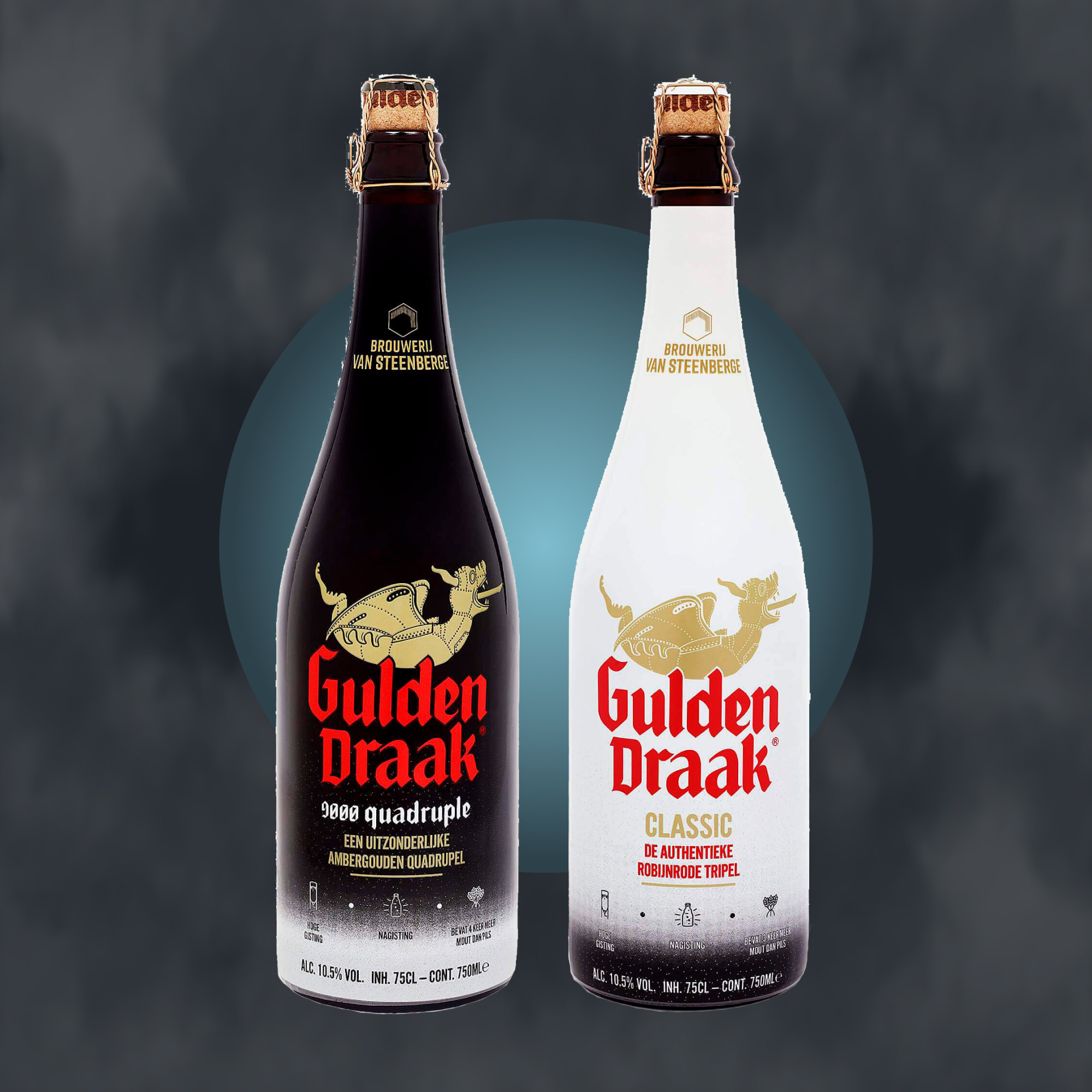 Combo Dos Dragones, un Brindis - 2 Cervezas Gulden Draak 750ml