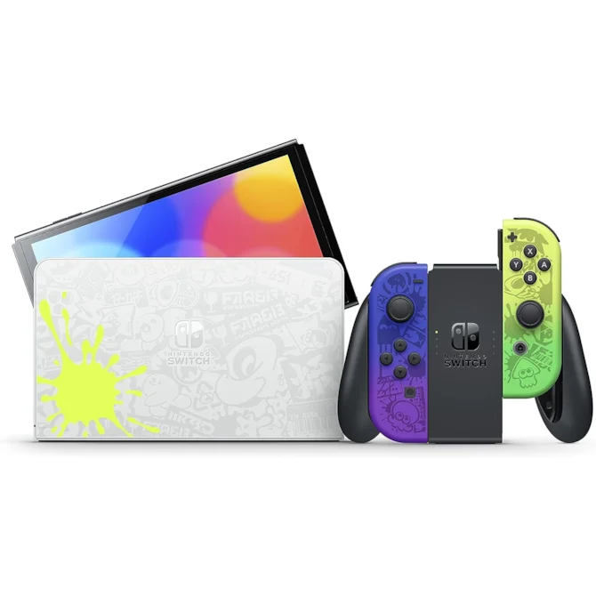 Nintendo Switch OLED Splatoon (Desbloqueado)