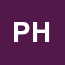 P h plumbing and heating Logo