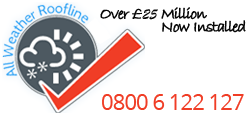 ALL WEATHER ROOFLINE logo