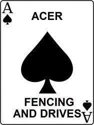 Acer Fencing & Drives Logo