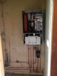 system and cylinder we ripped out and replaced with combi
