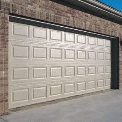 georgian style, sectional garage door