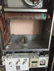 Boiler stripped down and cleaned correctly by Northfield gas services