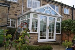 Gable end conservatory