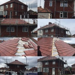 Full new roof and facia and guttering