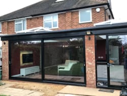 Rear Side extension in Ickenham. Completed Jan 2017. Budget £75k