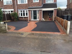 Tarmac (Before and After) of Unique Drives and Patios LTD