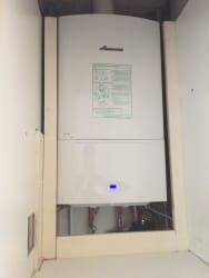 Replacement Worcester bosch boiler installed for customer in lichfield