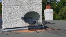 New sky dish fitted for Mr smith