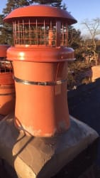  New chimney cowl 