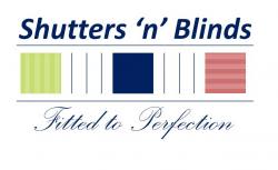 SHUTTERS 'N' BLINDS logo