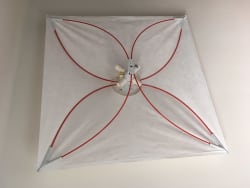Floss light under construction / installation - Holloway