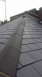 Recent slate roof of Abco Roofing & Guttering