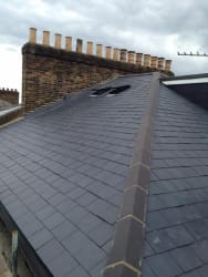 Recent slate roof of Abco Roofing & Guttering